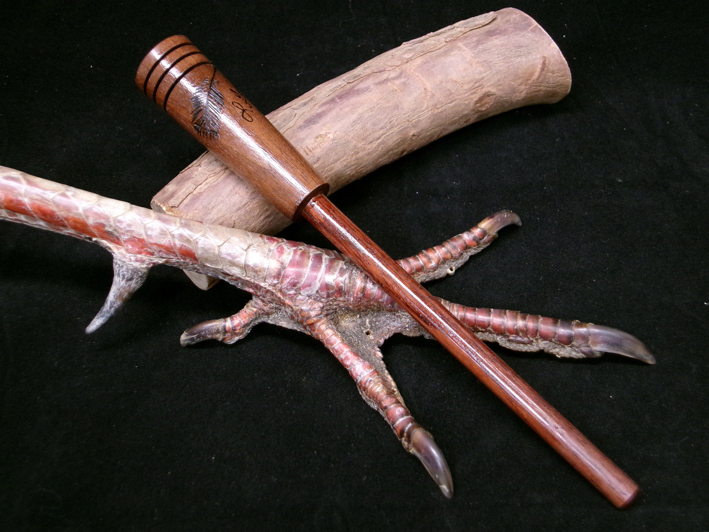 Black Walnut and Kingwood Two Piece Striker