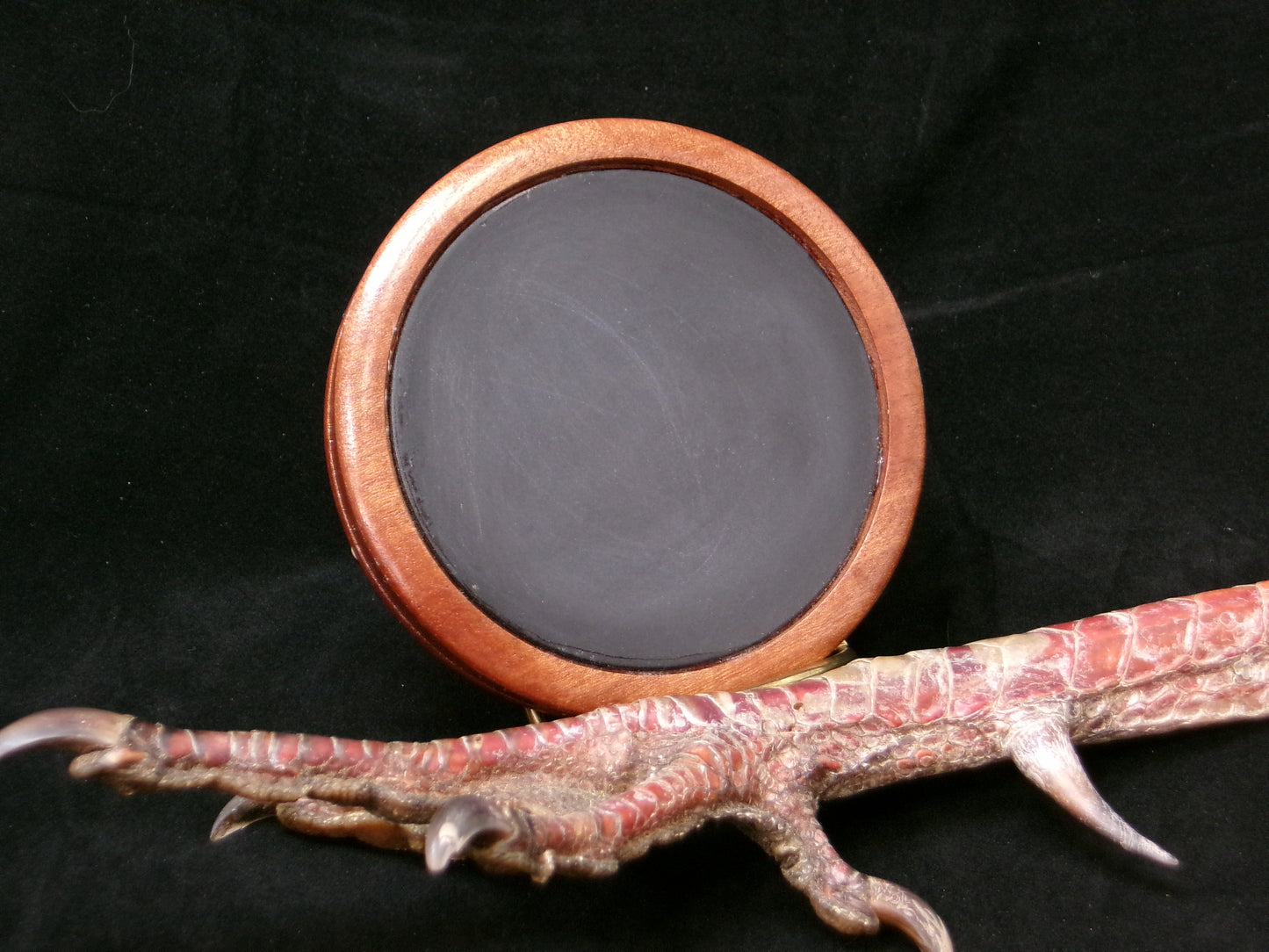 3.25" Curly European Pear Wood Alum/Glass Friction Call