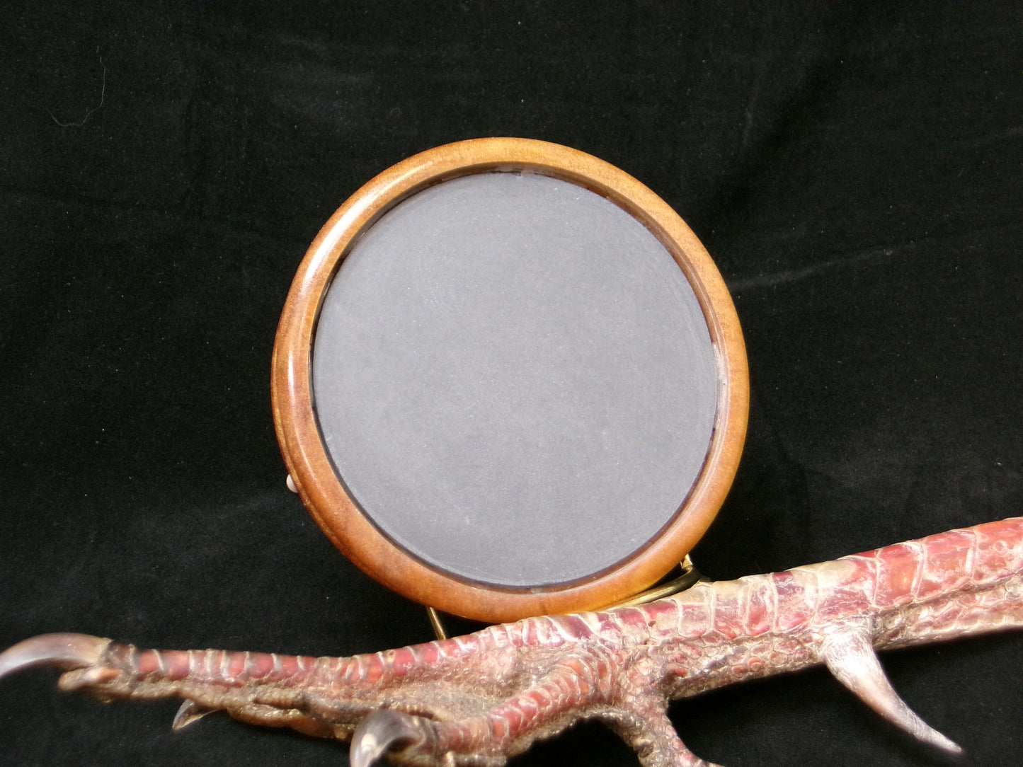 3.25" Maple Burl Gray Slate/Glass Friction Call