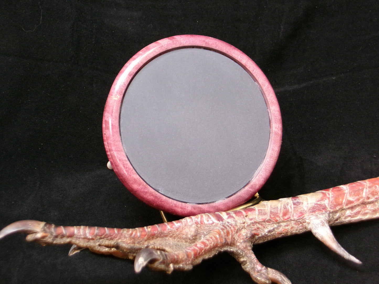 3.25" Curly Maple Slate/Glass Friction Call