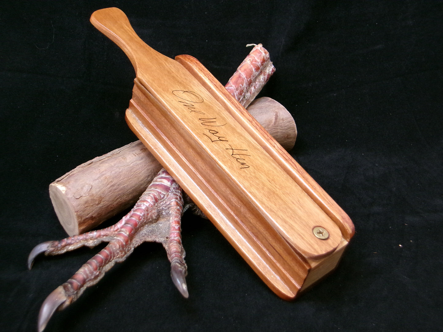 Wild Cherry/Bubinga Rosewood OneWay Hen Call
