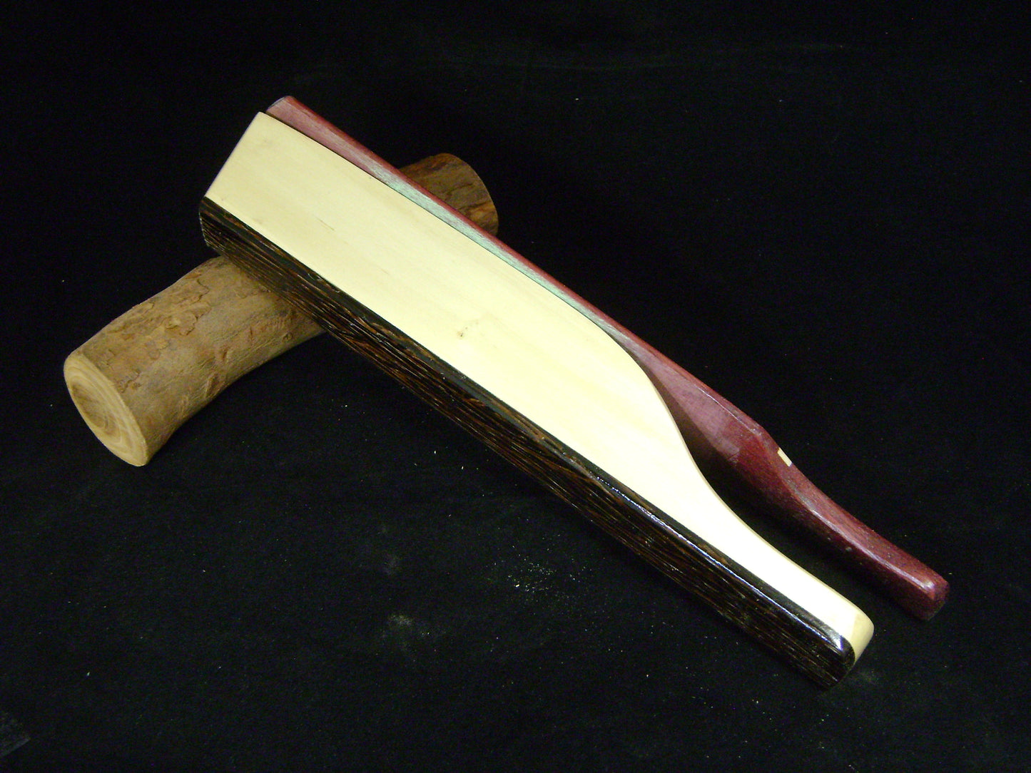 American Holly and Purpleheart Short Box Paddle Call