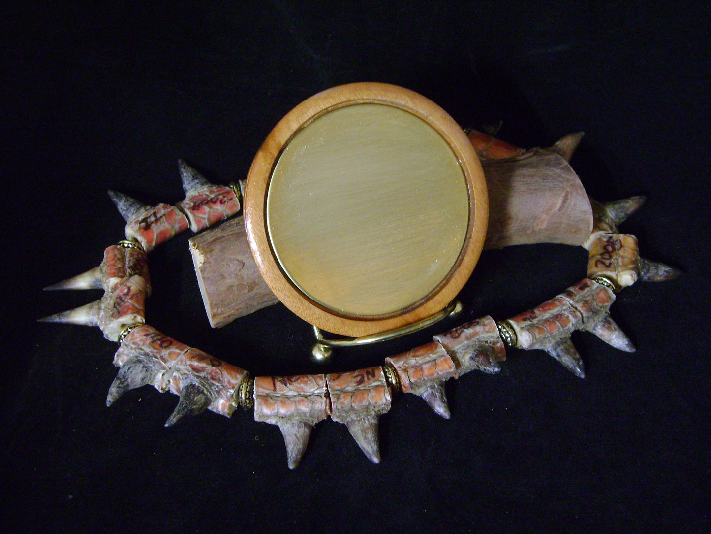 3.0" Tiger Ebony Brass Call