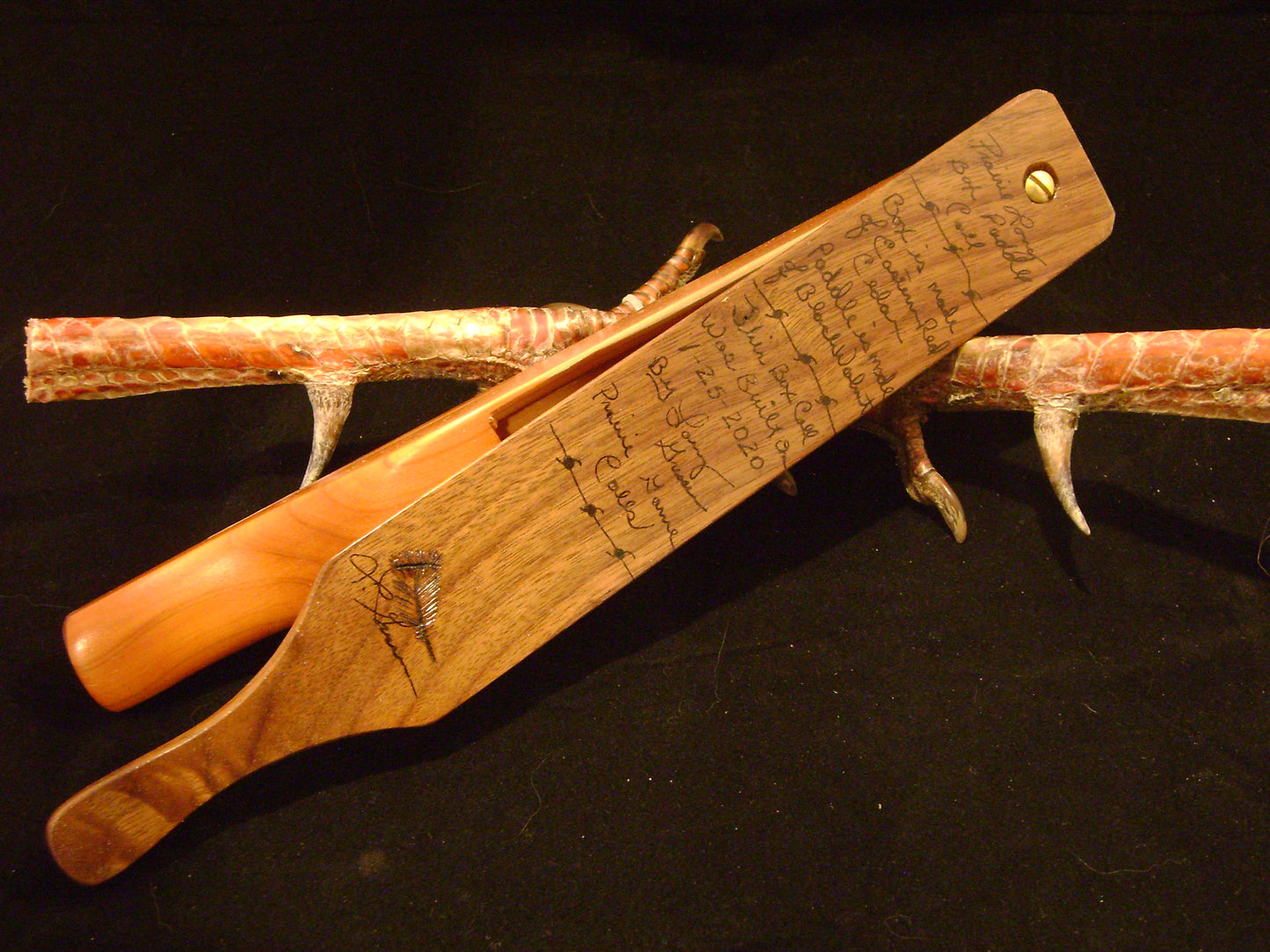 Eastern Red Cedar and Walnut Long Box Call