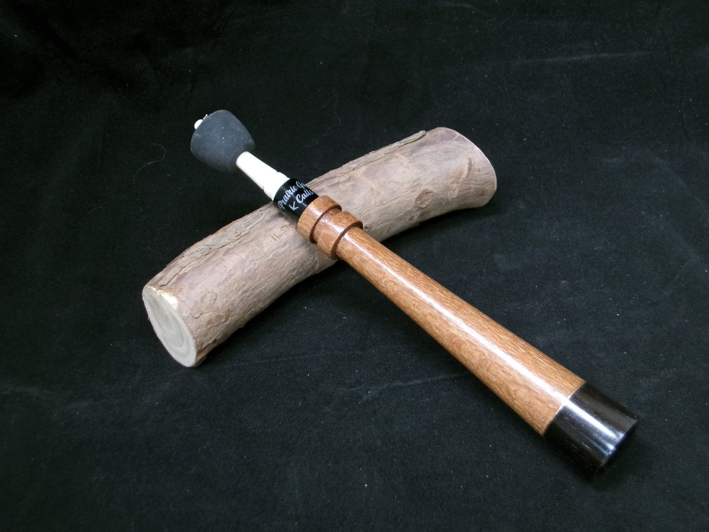 Leopardwood and Blackwood Turkey Trumpet