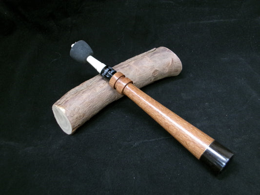 Leopardwood and Blackwood Turkey Trumpet