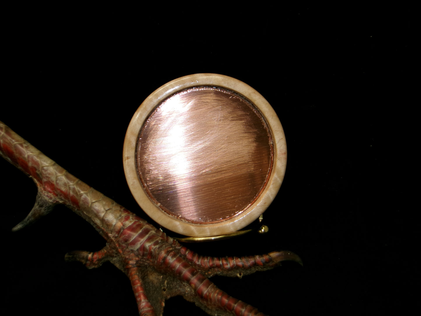 2.75" Curly Maple Copper Call