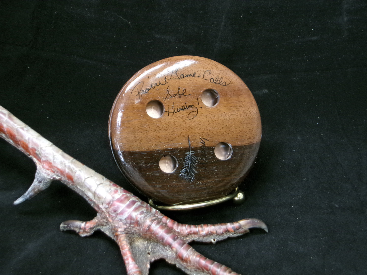 3.0" Gaboon Ebony Copper Friction Call