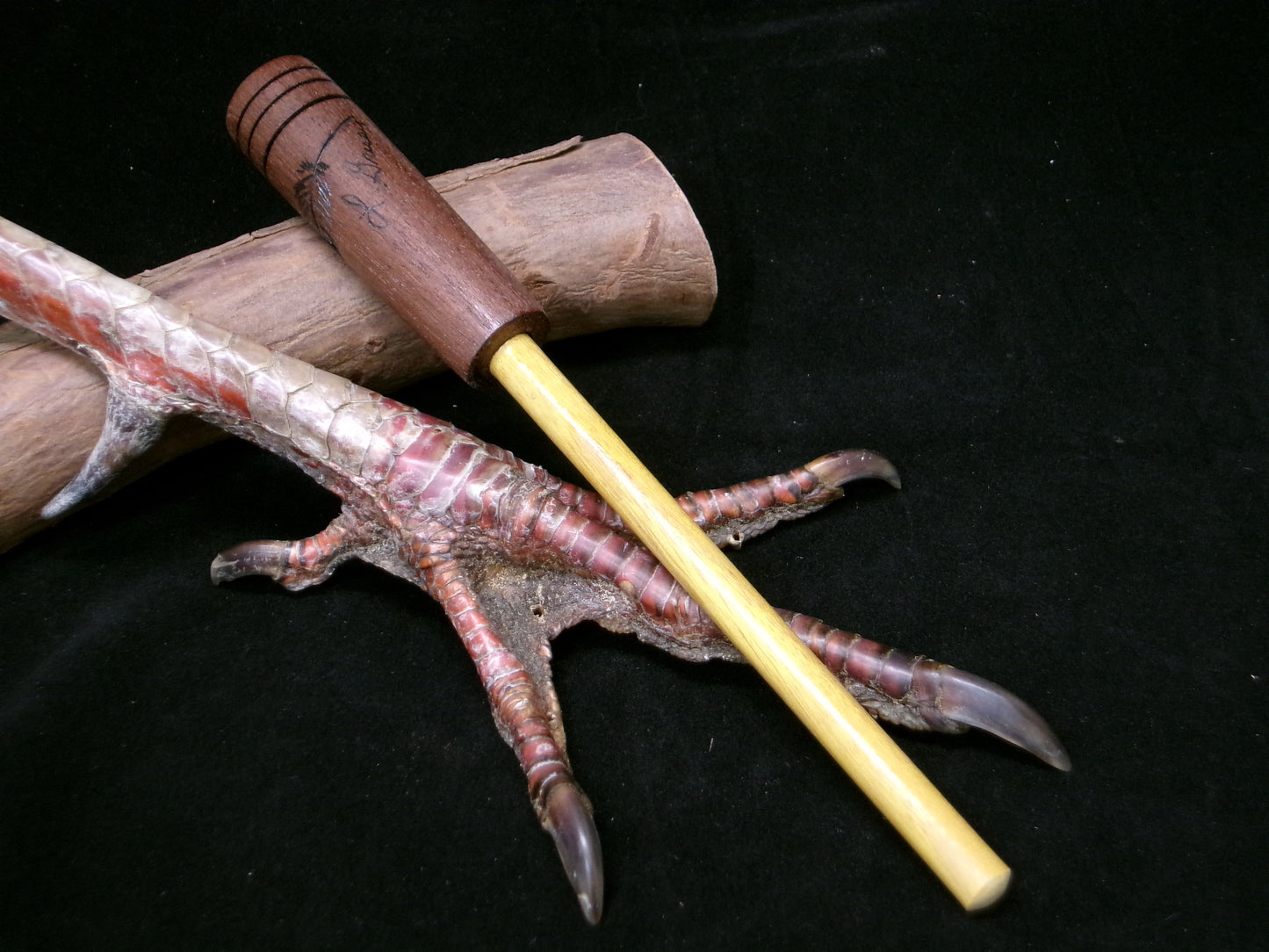 HW Black Walnut and Osage Orange Two Piece Striker