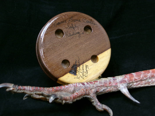 3.5" Bolivian Ebony Ceramic/Glass Friction Call