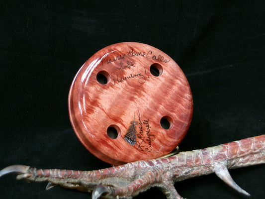 3.25" Curly Maple Slate/Glass Friction Call