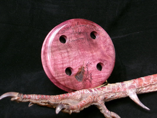 3.25" Curly Maple Slate/Glass Friction Call