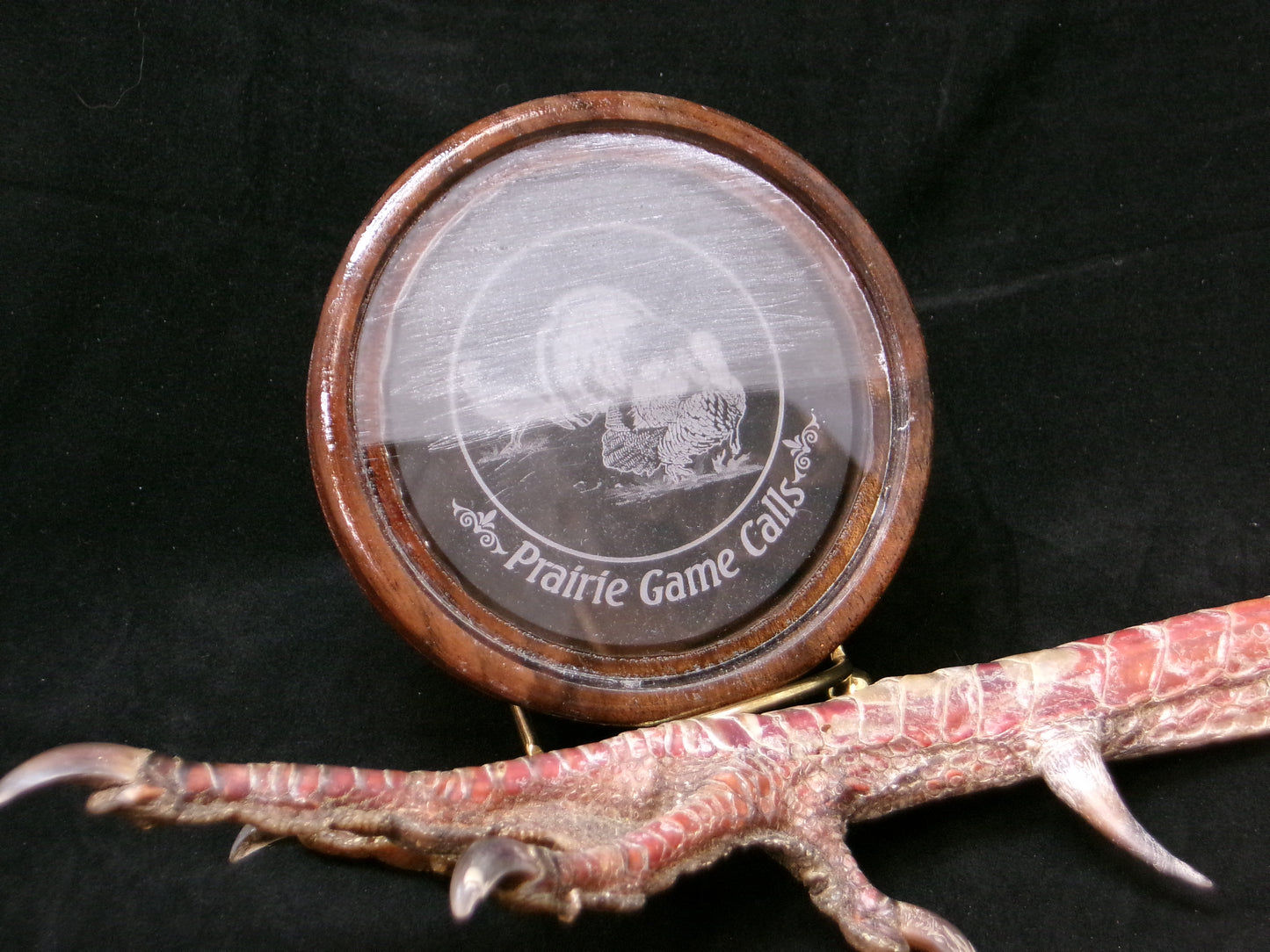 3.5" Black Walnut Glass/Alum Friction Call