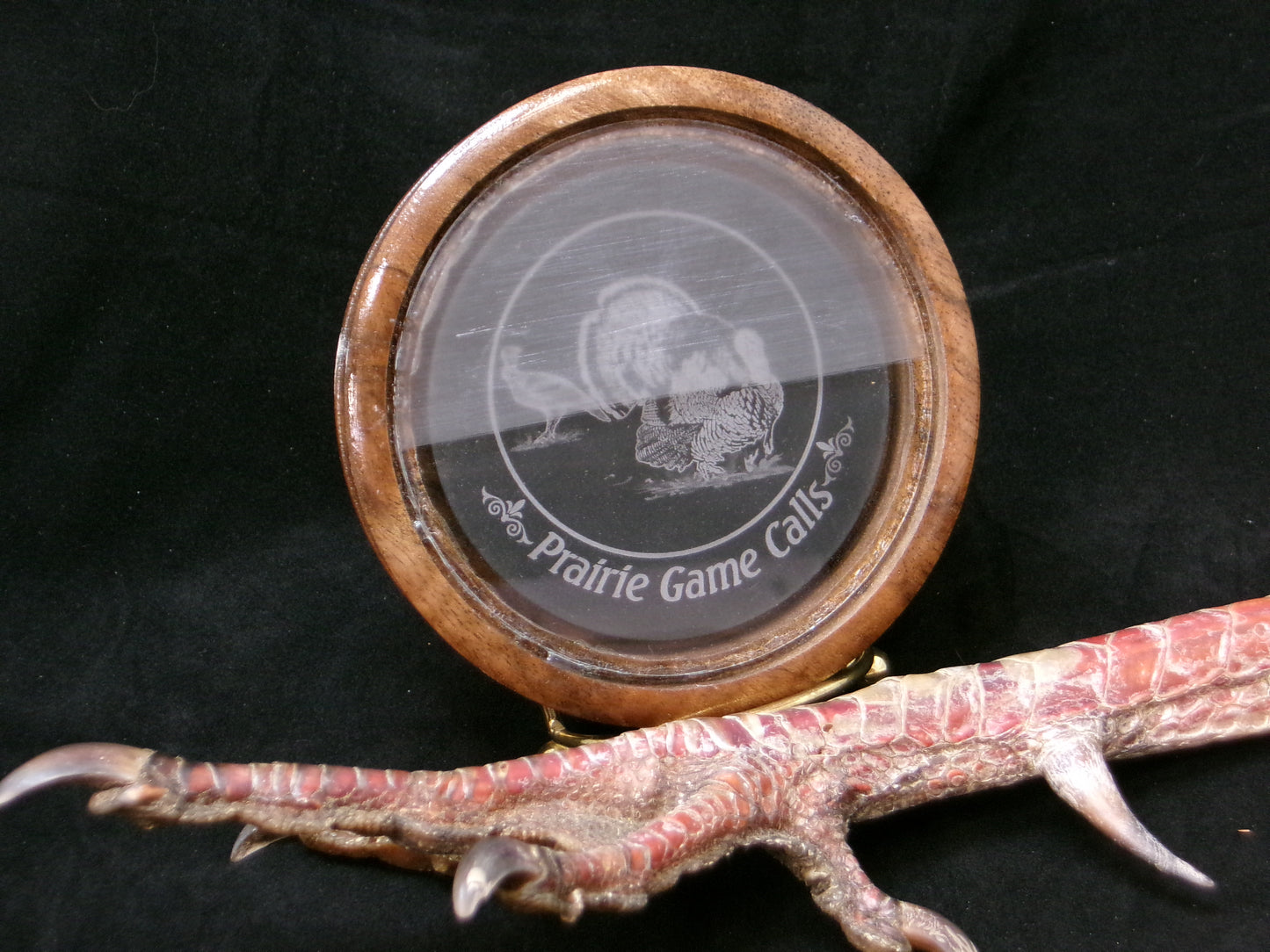 3.5" Black Walnut Glass/Alum Friction Call