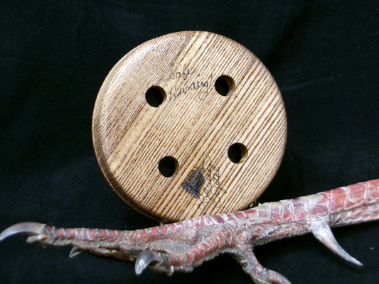 3.5" Chestnut Wood Crystal/Aluminum Friction Call