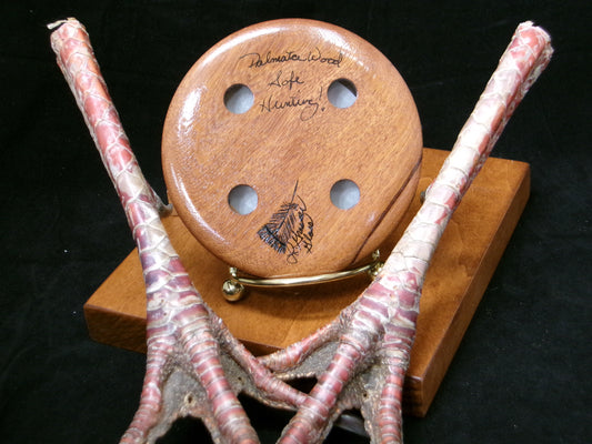 3.25" Dalmata Wood Glass/Glass Friction Call