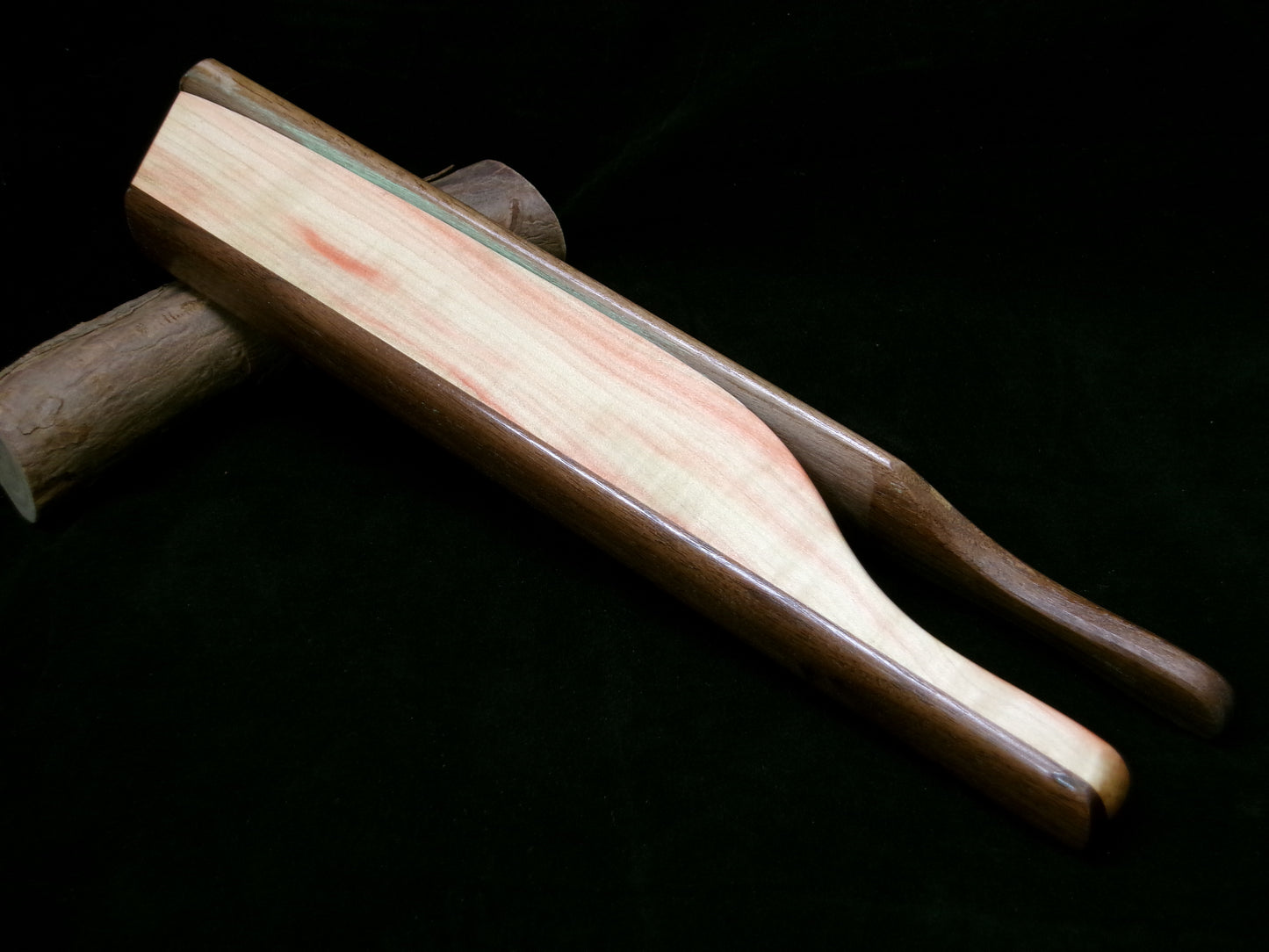 Flaming Box Elder and Black Walnut Long Box Call