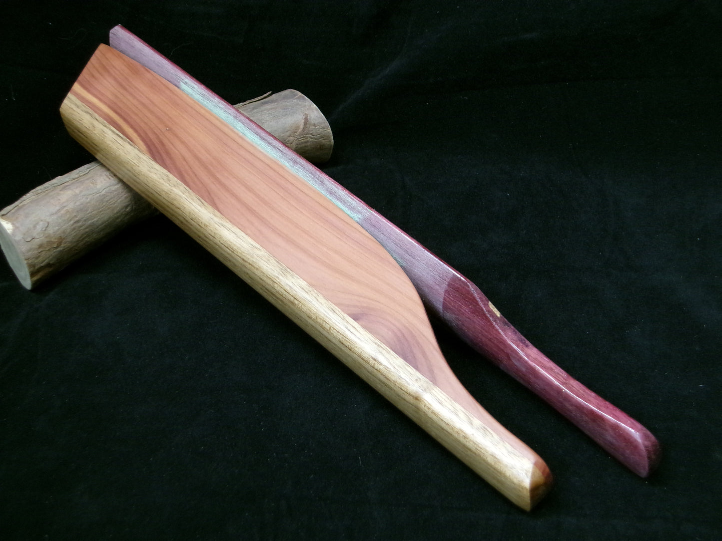 Eastern Red Cedar and Purpleheart Long Box Paddle Call