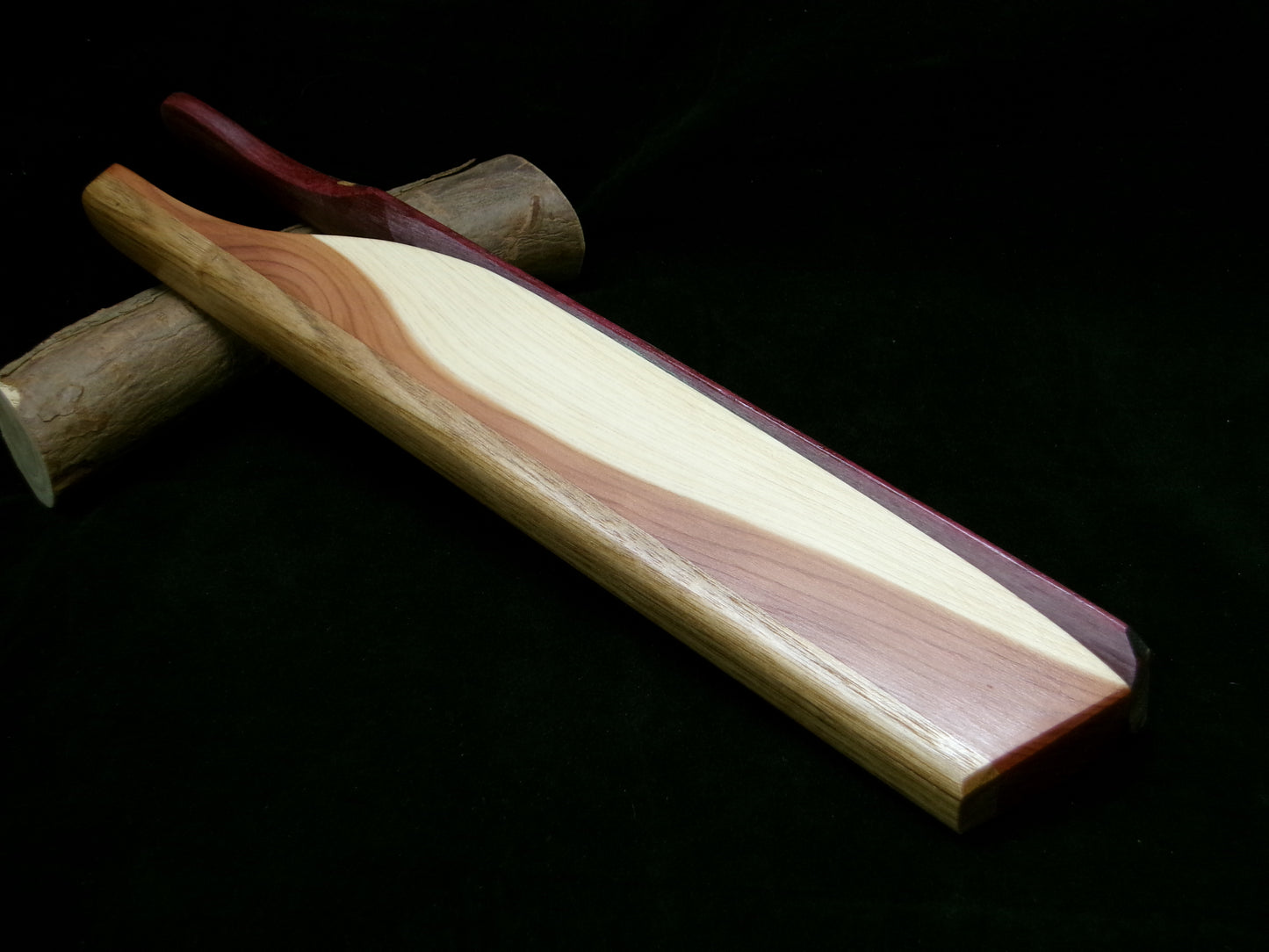 Eastern Red Cedar and Purpleheart Long Box Paddle Call