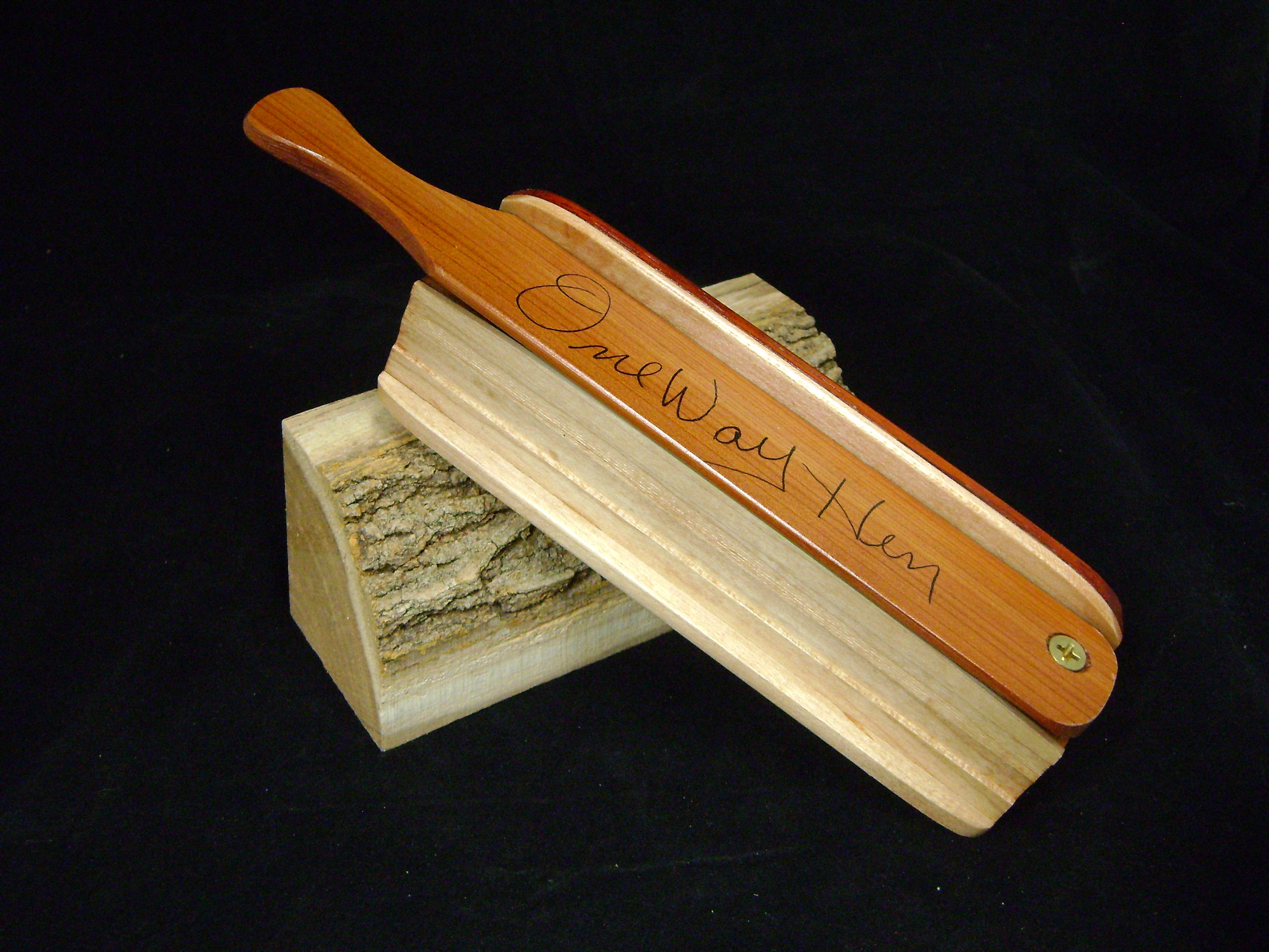 Maple/Padauk One Way Hen Call – Prairie Game Calls