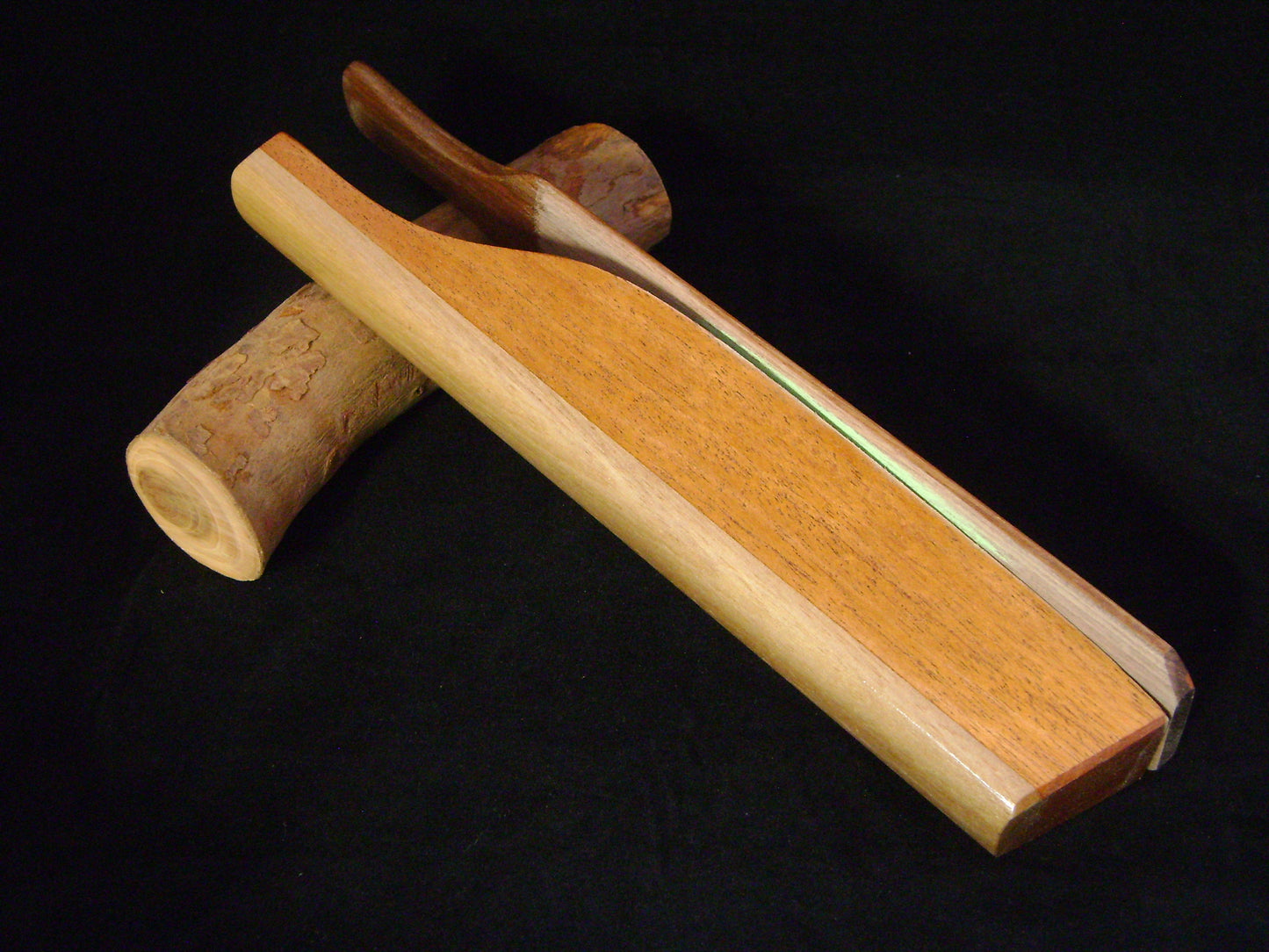 Spanish Cedar and Black Walnut Short Box Paddle Call