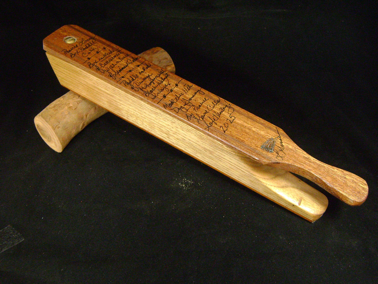 Butternut and Mahogany Long Box Paddle Call
