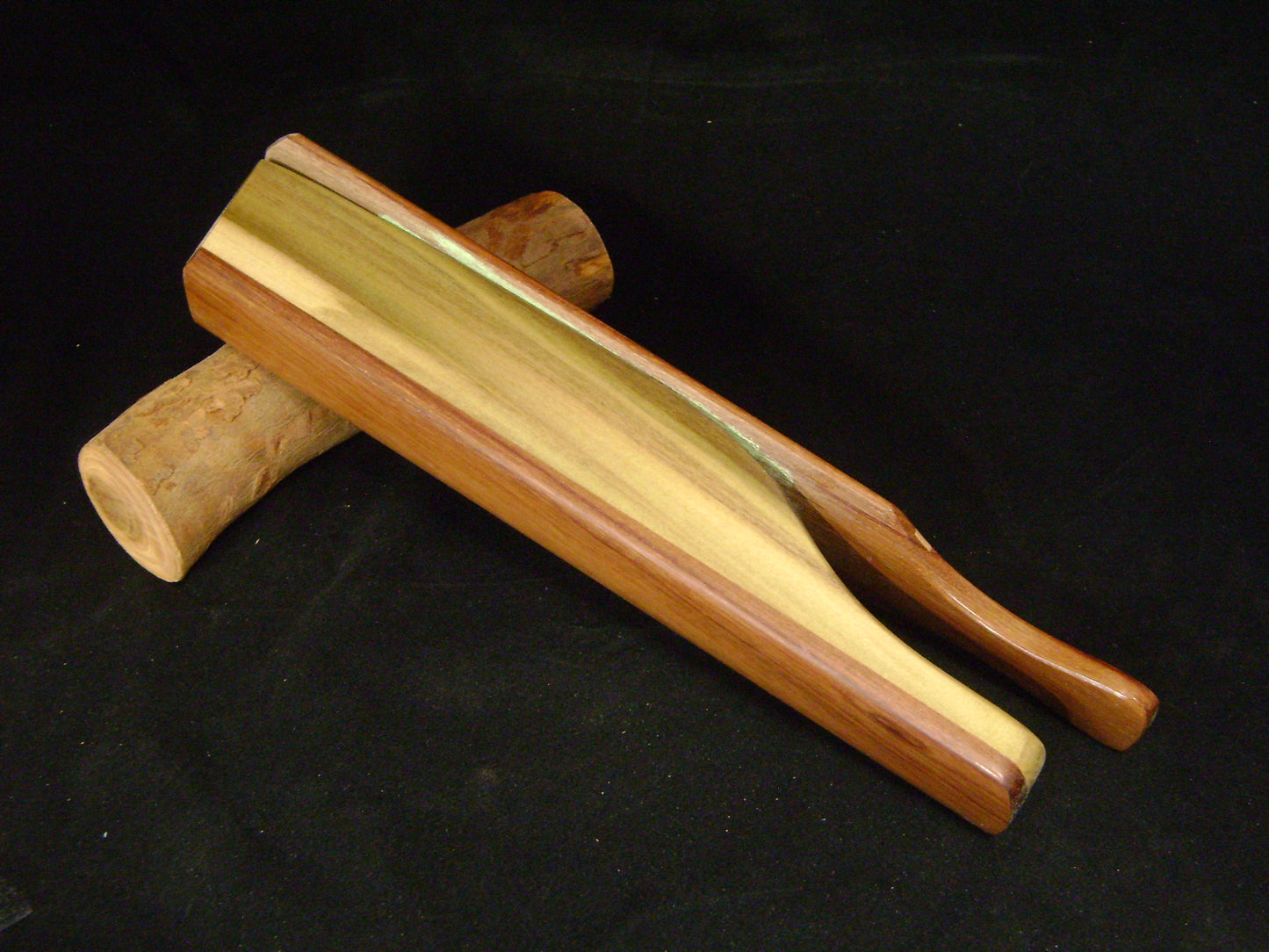Poplar and Bolivian Ebony Short Box Paddle Call