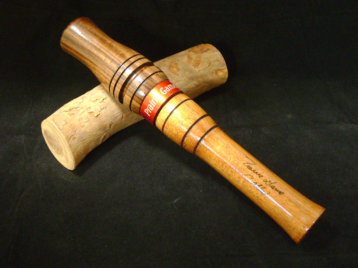 Rosewood and Mahogany with Hand made Gut Buck Grunt