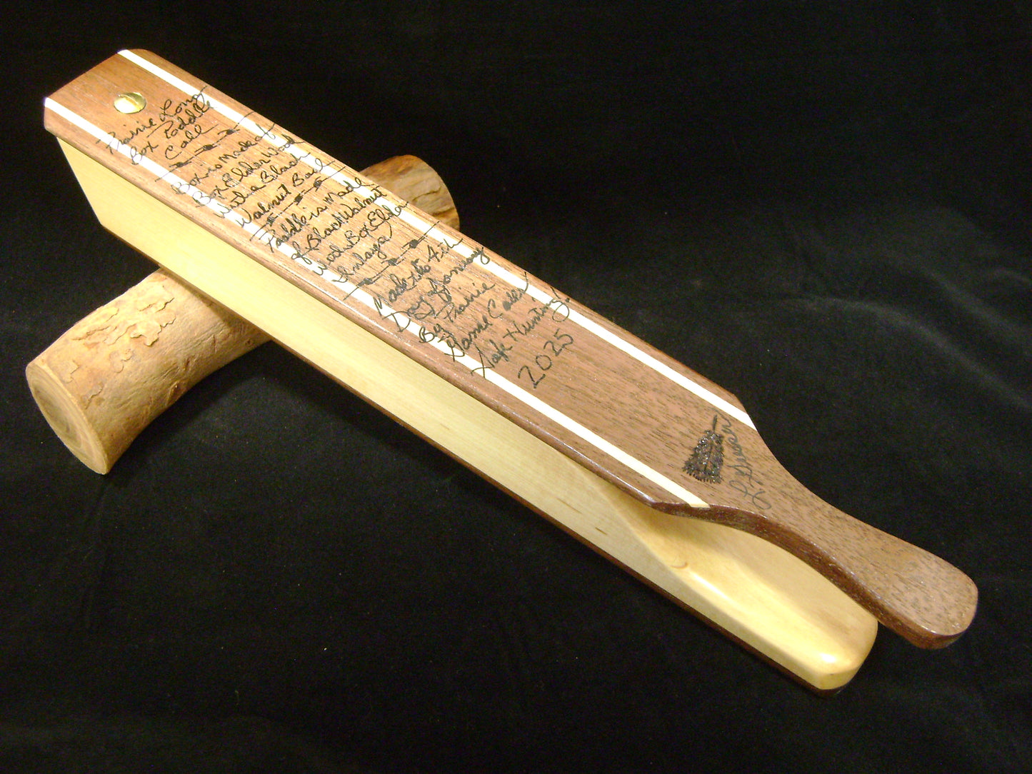 Box Elder and Black Walnut Long Box Call