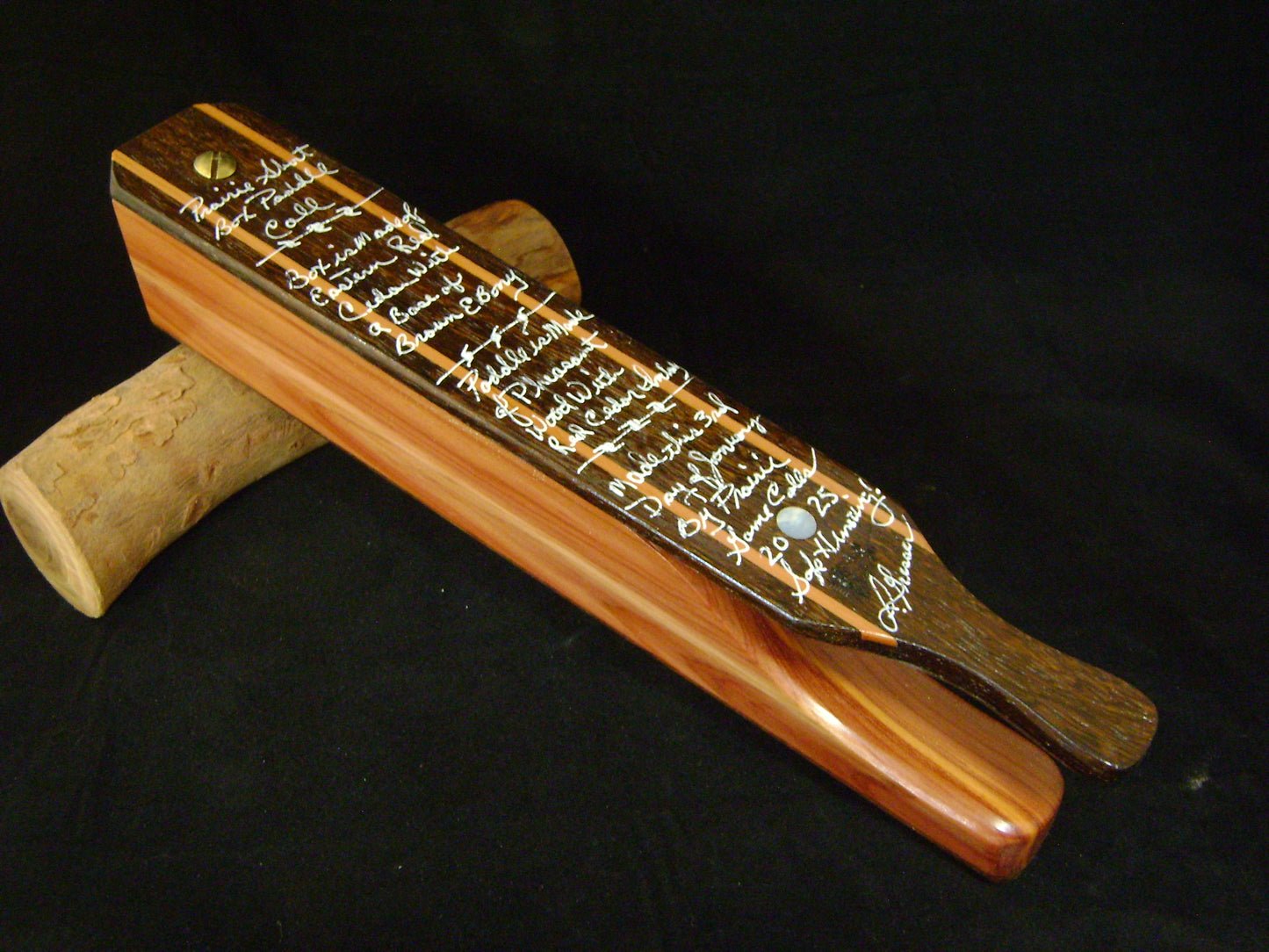 Red Cedar/Pheasantwood Short Paddle Box Call