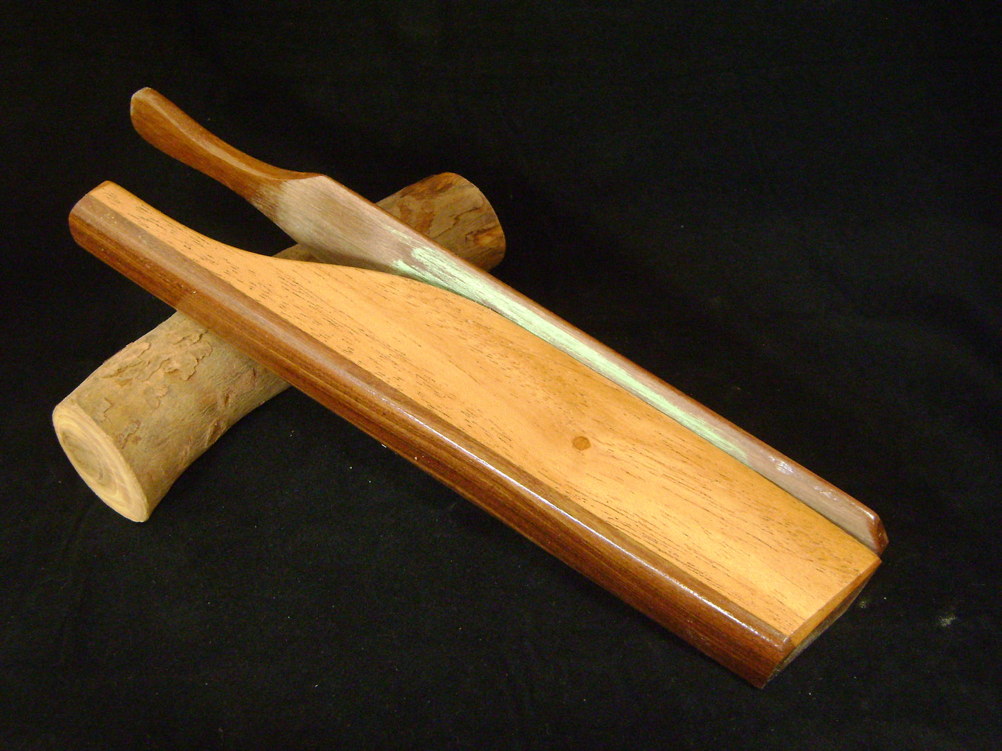 Spanish Cedar and Brown Ebony Short Box Paddle Call