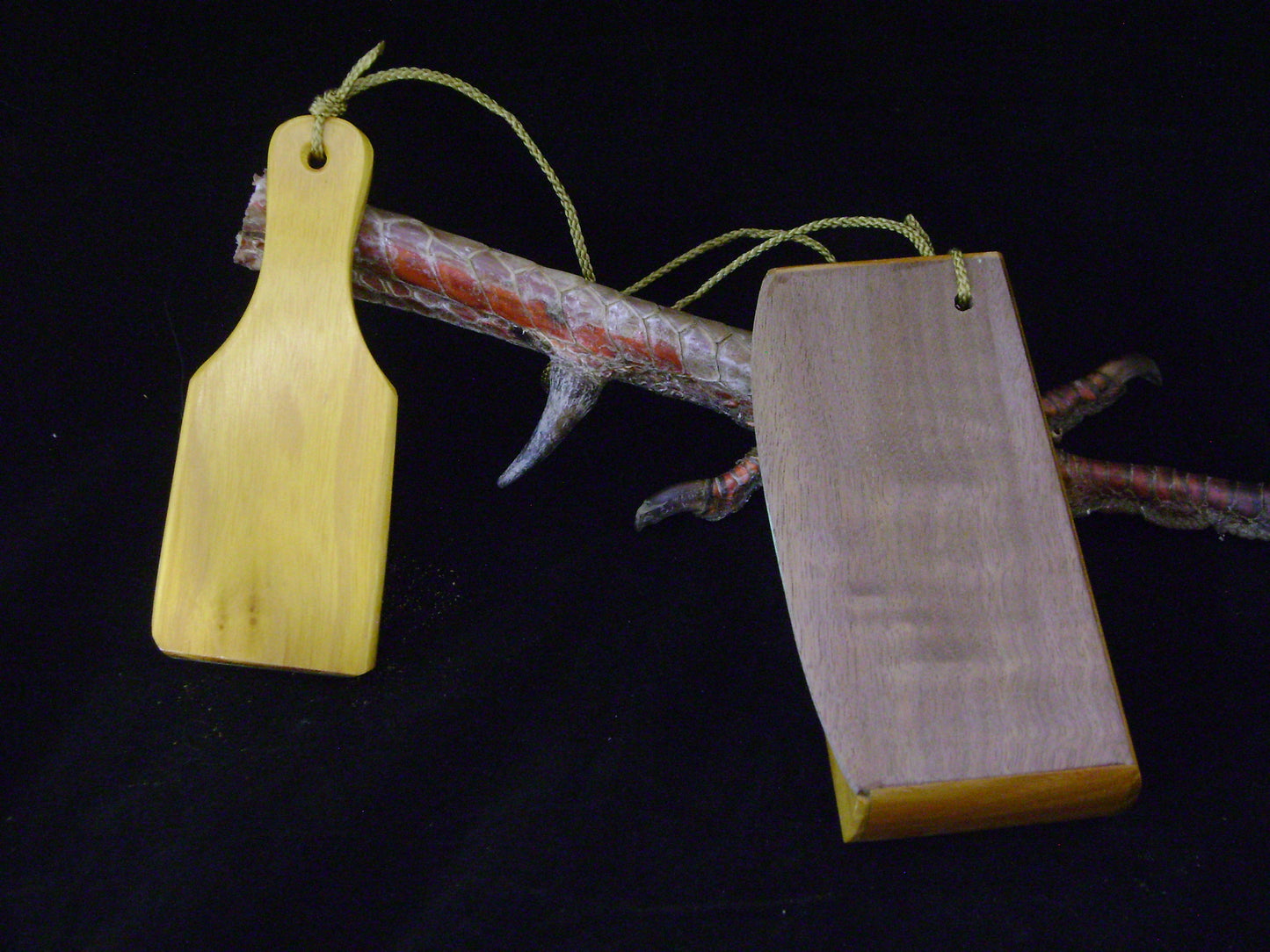 Black Walnut/Osage Paddle Scratch Box Call