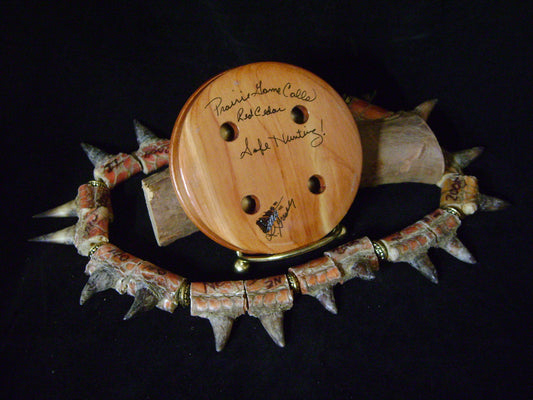 3.0" Red Cedar Wood Brass Call