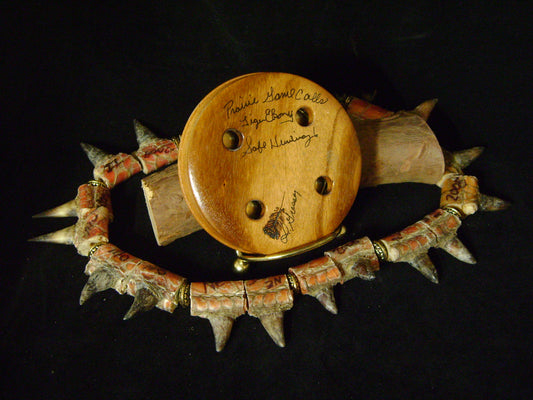 3.0" Tiger Ebony Brass Call