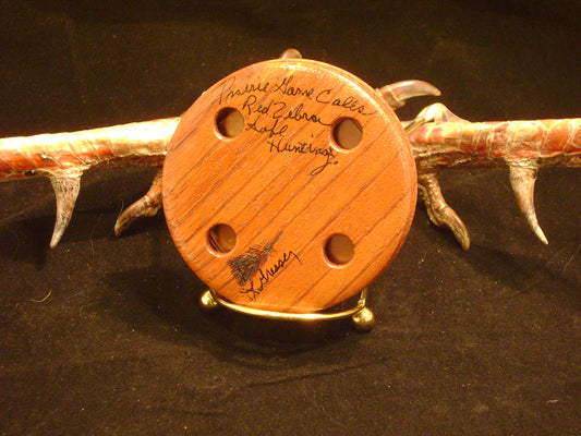 3.25" Red Zebrawood Copper Friction Call