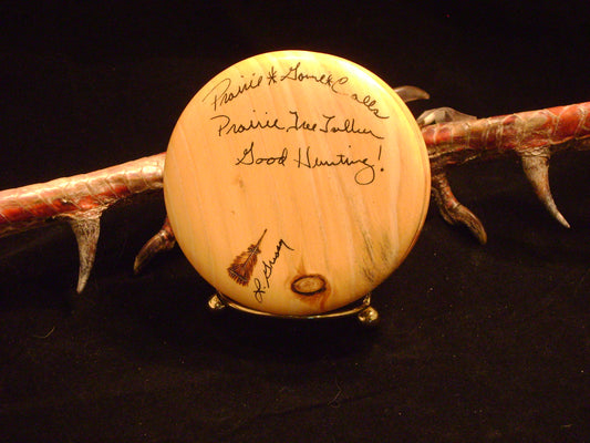 3.25" White Oak Tree Talker Slate Friction Call