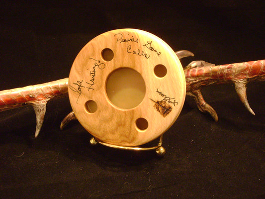 3.5" Pecan Dbl Sided Ceramic/Glass Friction Call