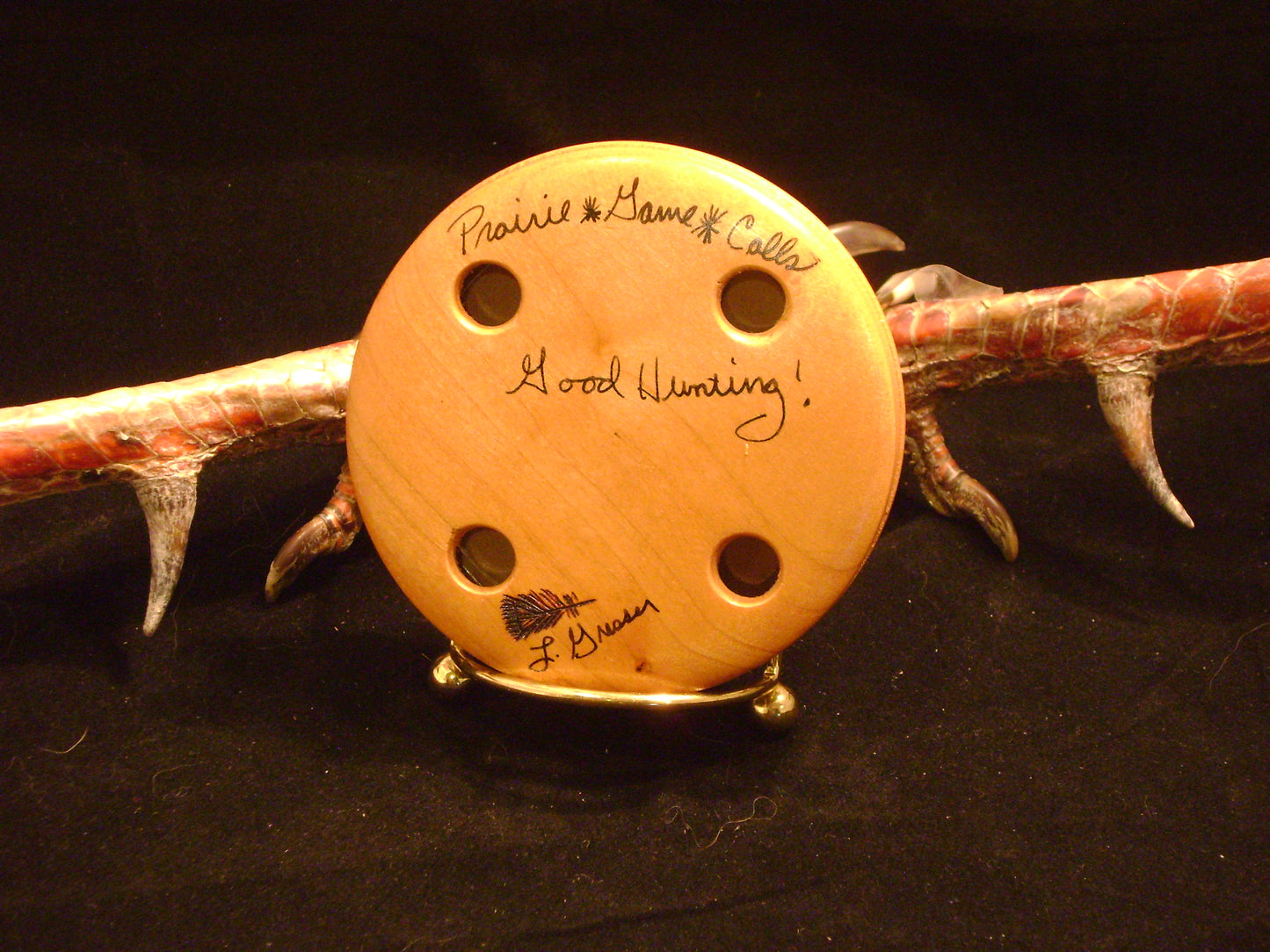 3.5" Wild Cherry Ceramic/Glass Friction Call