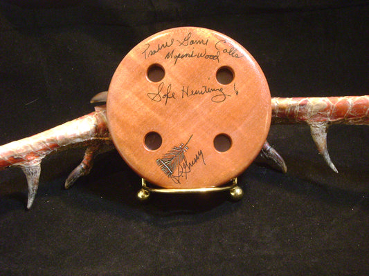 3.5" Mopani Red Slate/Glass Friction Call