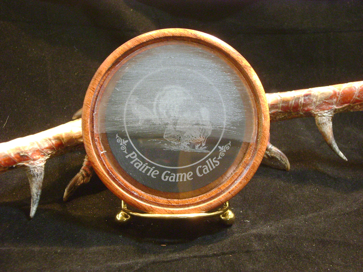 3.5" Bubinga Rosewood Glass/Aluminum
