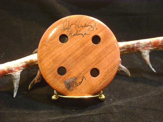 3.5" Bubinga Rosewood Glass/Aluminum