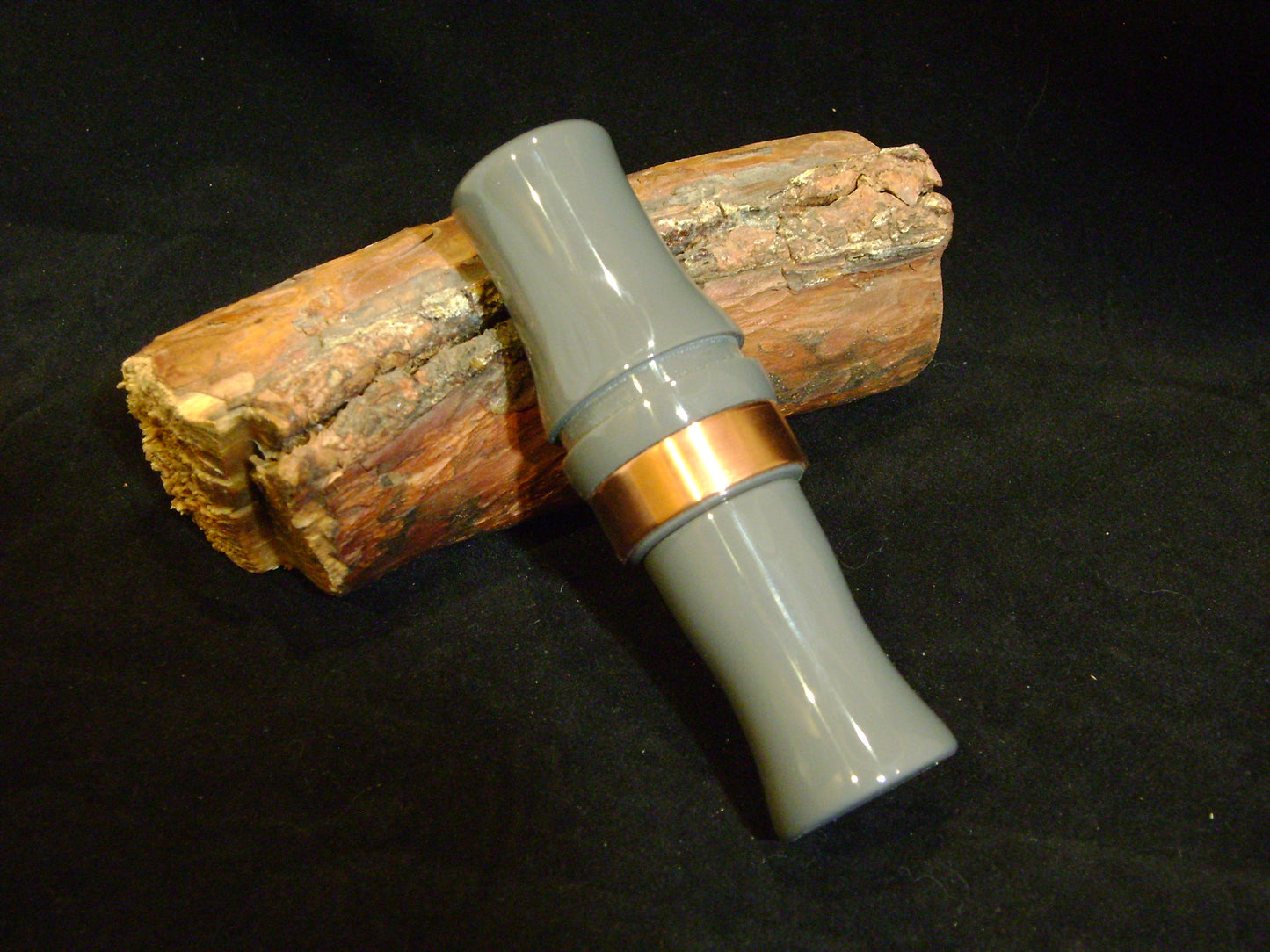 Gray Acrylic Short Reed Canada Goose Call